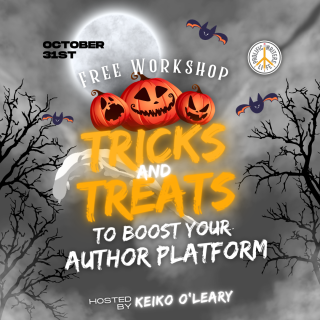Tricks and Treats to Boost Your Author Platform with PWL Expert Keiko O'Leary